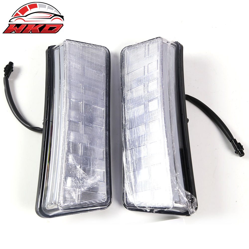 Wholesale 03-05 Nissan 350Z Front Bumper Clear LED DRL Reflector Lights