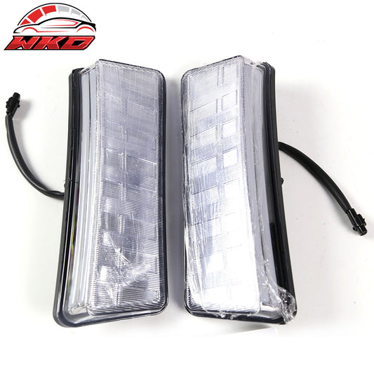 Wholesale 03-05 Nissan 350Z Front Bumper Clear LED DRL Reflector Lights