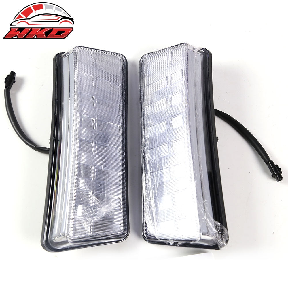 Wholesale 03-05 Nissan 350Z Front Bumper Clear LED DRL Reflector Lights