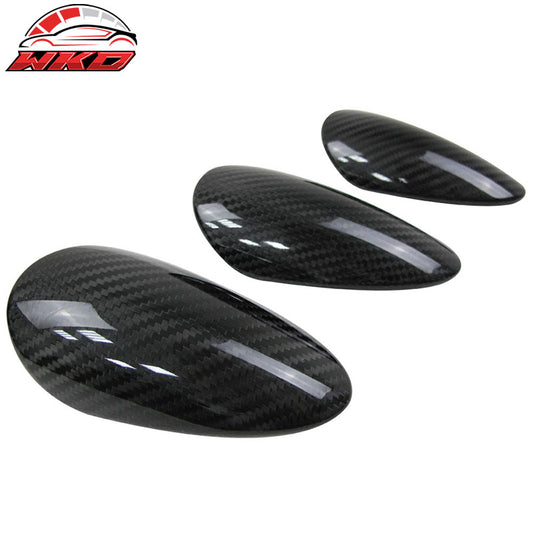 Wholesale 09-20 Nissan 370Z Front Center Dash Gauge Cover Pod Trim - Carbon Fiber CF
