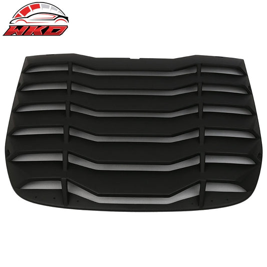 Wholesale 09-20 Nissan 370Z Coupe IKON Rear Window Scoop Louver Sun Shade Cover ABS