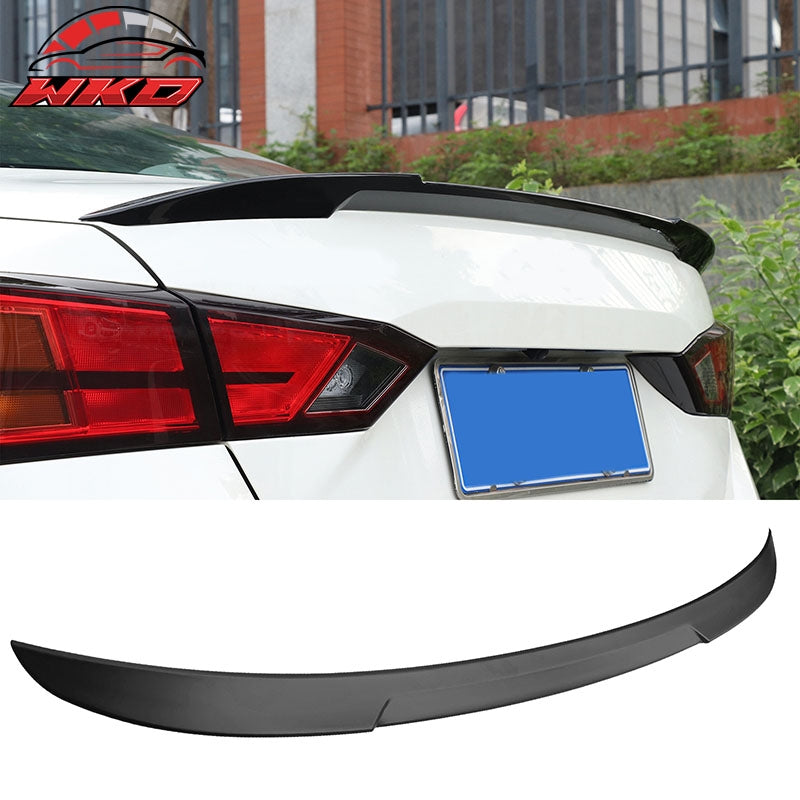 Fits 19-26 Nissan Altima 4DR IKON Style Rear Trunk Spoiler Wing ABS Matte Black