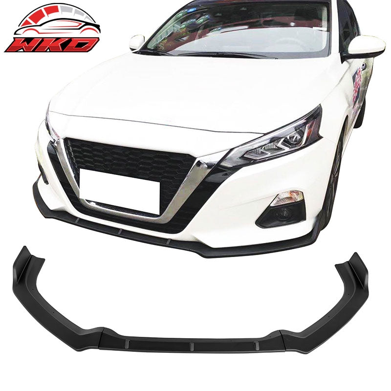 Wholesale 19-22 Nissan Altima Front Bumper Lip Matte Black Spoiler PP 3PC Splitter