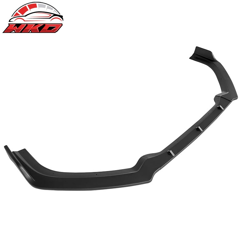 Fits 19-22 Nissan Altima Front Bumper Lip Matte Black Spoiler PP 3PC Splitter