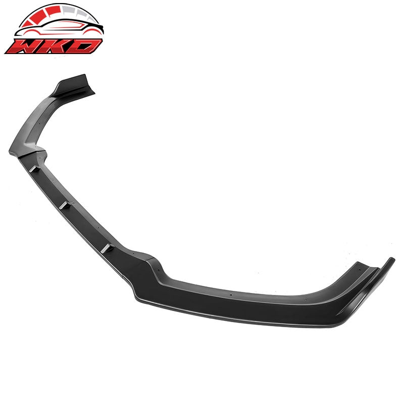 Fits 19-22 Nissan Altima Front Bumper Lip Matte Black Spoiler PP 3PC Splitter