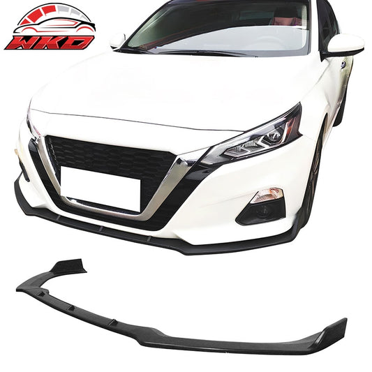 Wholesale 19-22 Nissan Altima IK Style Front Bumper Lip Spoiler Unpainted PU 3PCS - Wikond Auto