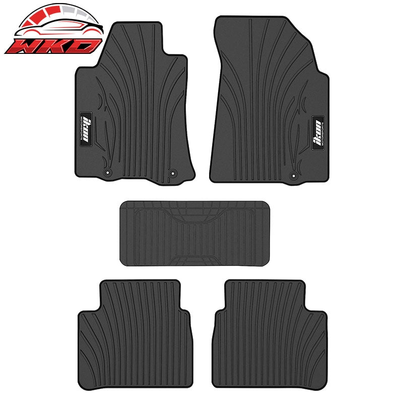 Wholesale 13-18 Nissan Altima Latex Car Floor Mats Liner All Weather Black Carpet 5PC