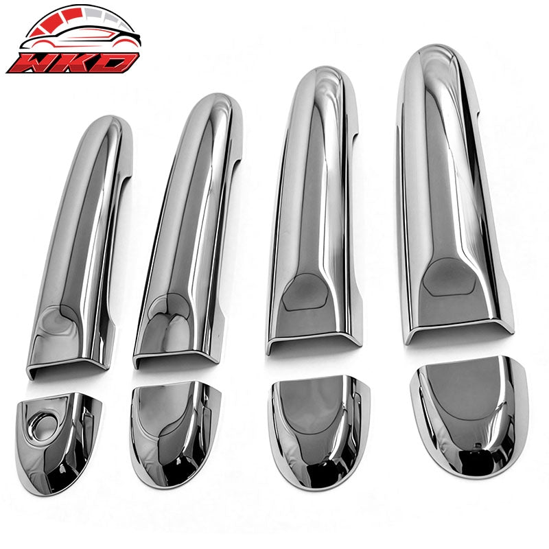 Fits 09-14 Nissan Cube 12-19 Versa Sedan ABS Door Handle Cover with 1 Key Hole