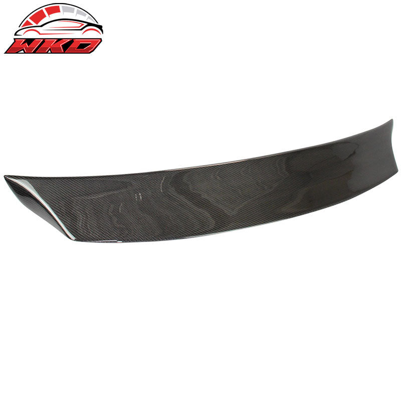 Fits 03-09 Nissan 350Z Coupe V Style Duckbill Trunk Spoiler Matte Carbon Fiber