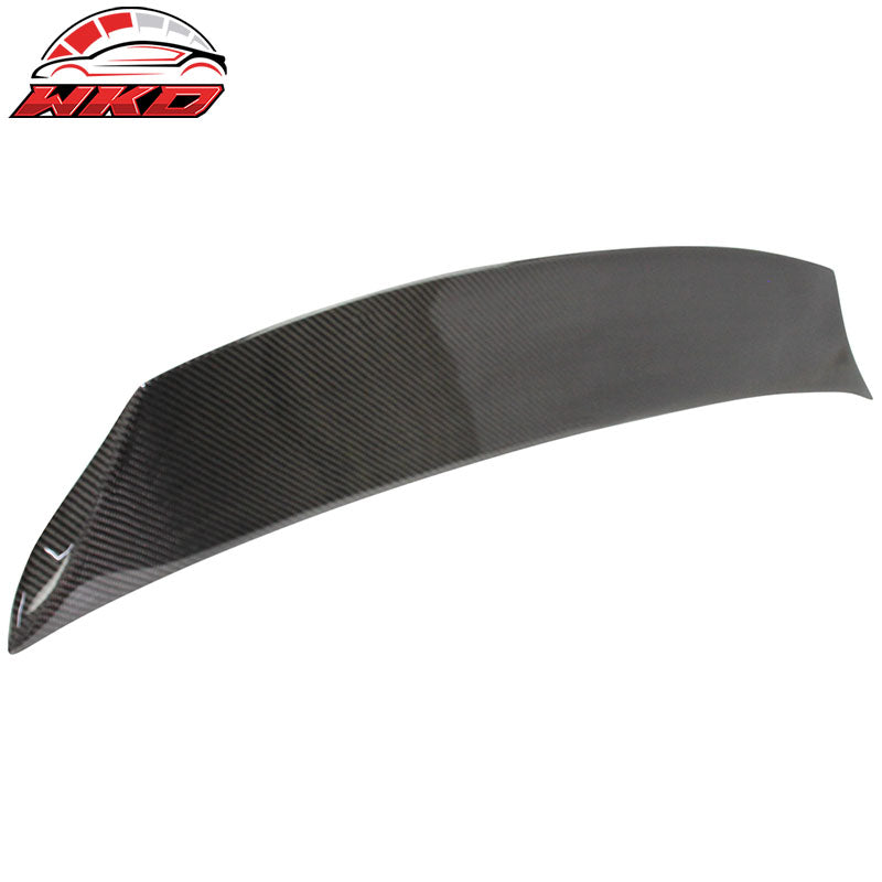 Fits 03-09 Nissan 350Z Coupe V Style Duckbill Trunk Spoiler Matte Carbon Fiber