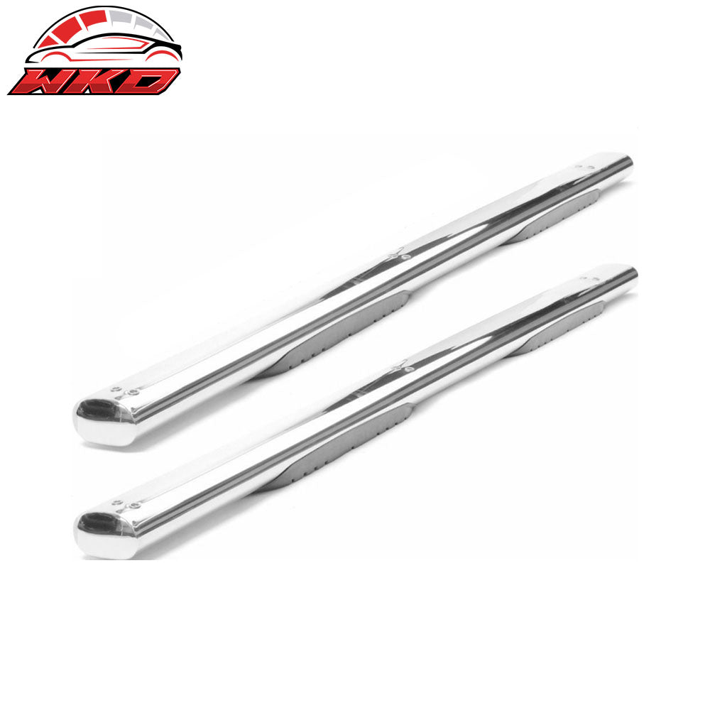 Fits 05-18 Nissan Frontier Extended Cab 5In Stainless Steel Side Step Nerf Bars
