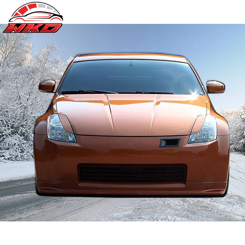 Wholesale 03-09 Nissan 350Z Headlight Eyelid Eyebrow Eye Lid Trim Cover ABS Unpainted - Wikond Auto