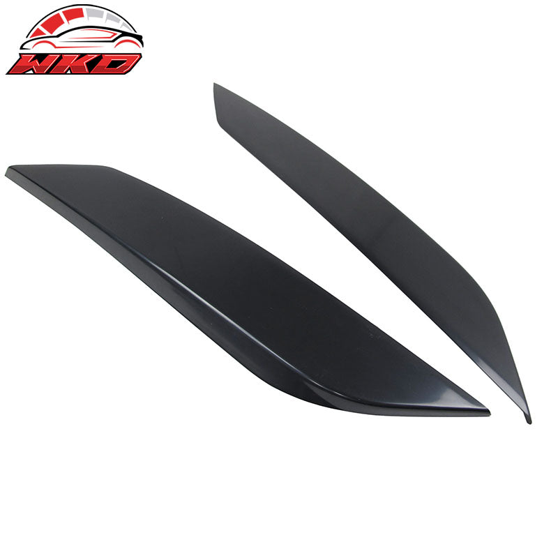 Wholesale 03-09 Nissan 350Z Headlight Eyelid Eyebrow Eye Lid Trim Cover ABS Unpainted - Wikond Auto