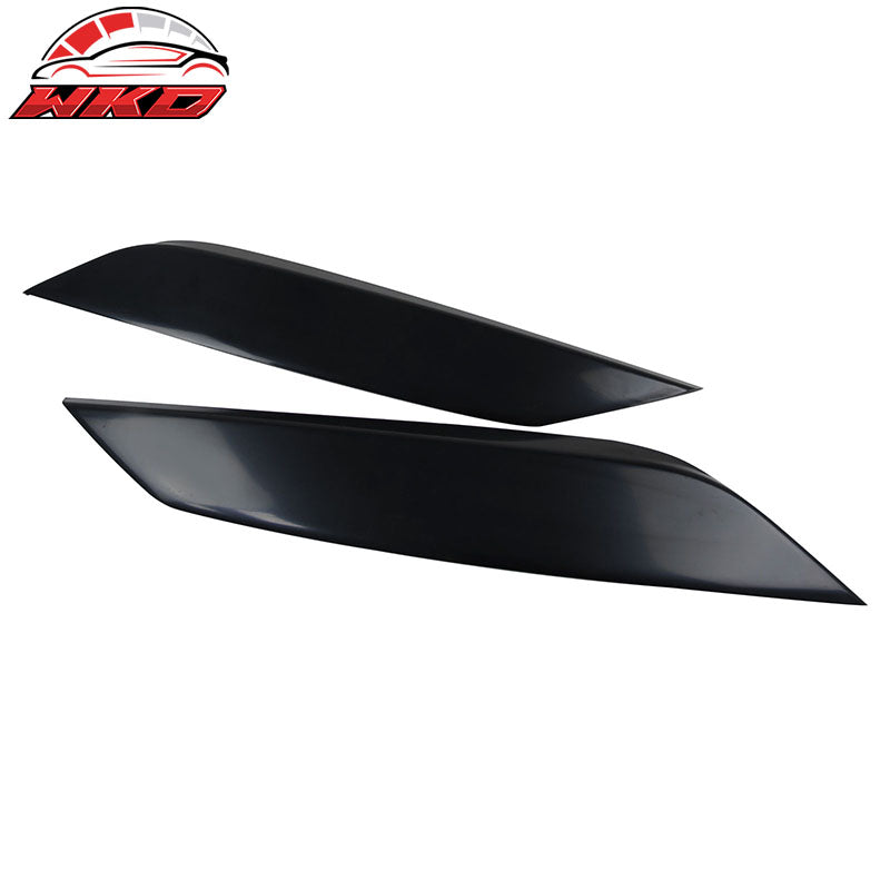 Wholesale 03-09 Nissan 350Z Headlight Eyelid Eyebrow Eye Lid Trim Cover ABS Unpainted - Wikond Auto
