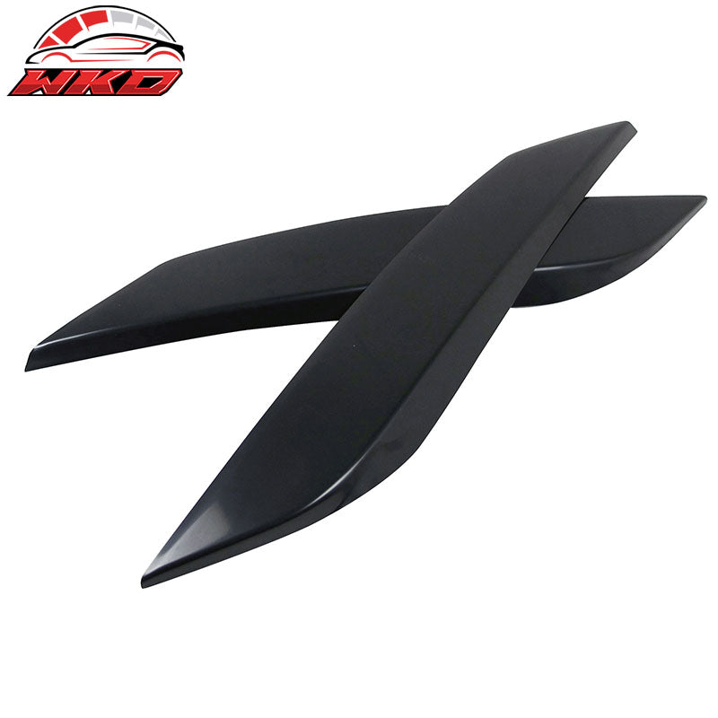 Wholesale 03-09 Nissan 350Z Headlight Eyelid Eyebrow Eye Lid Trim Cover ABS Unpainted - Wikond Auto