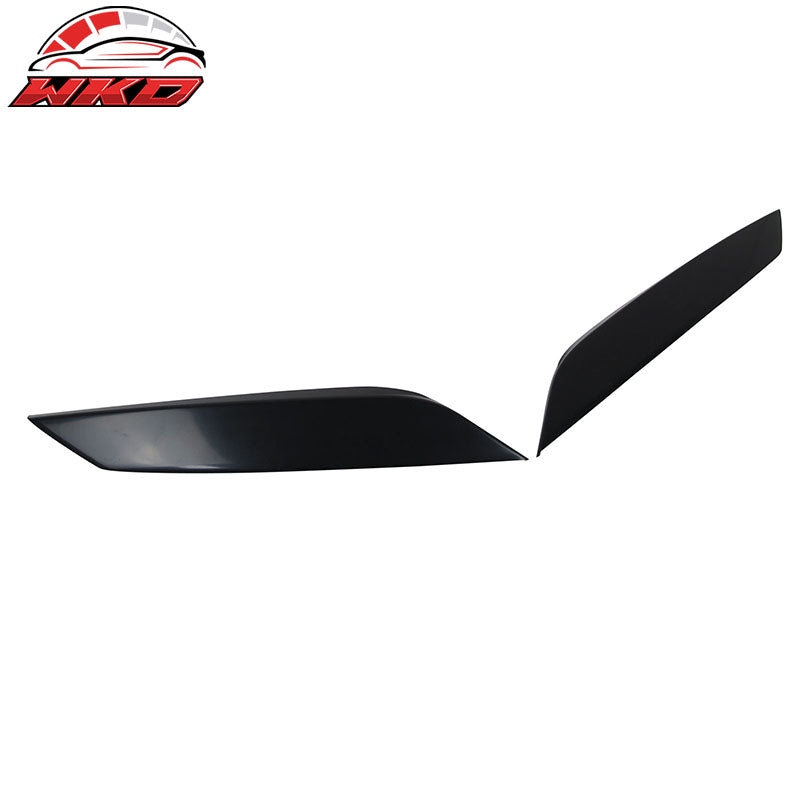 Wholesale 03-09 Nissan 350Z Headlight Eyelid Eyebrow Eye Lid Trim Cover ABS Unpainted - Wikond Auto