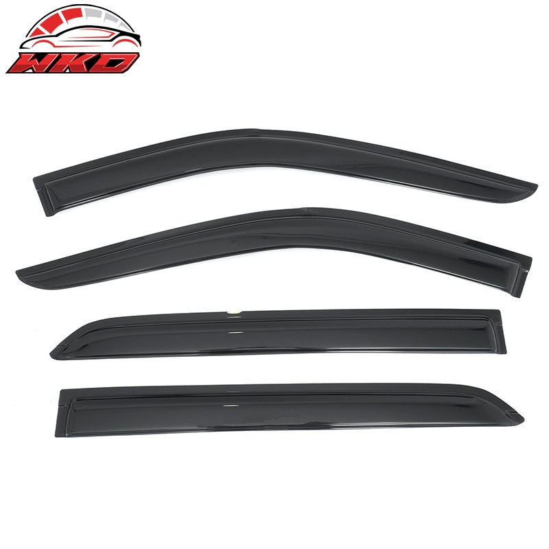Fits 18-24 Nissan Kicks& 25 Kicks Play Window Visors Smoke Acrylic Deflector 4PC