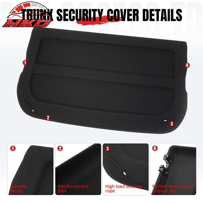 Wholesale 25-26 Nissan Kicks Non-Retractable Cargo Cover Board Trunk Luggage Shade - Wikond Auto