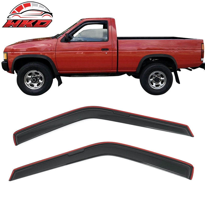 Wholesale 87-90 Nissan Pathfinder& 87-97 Pickup Regular Cab In-Channel Window Visors - Wikond Auto