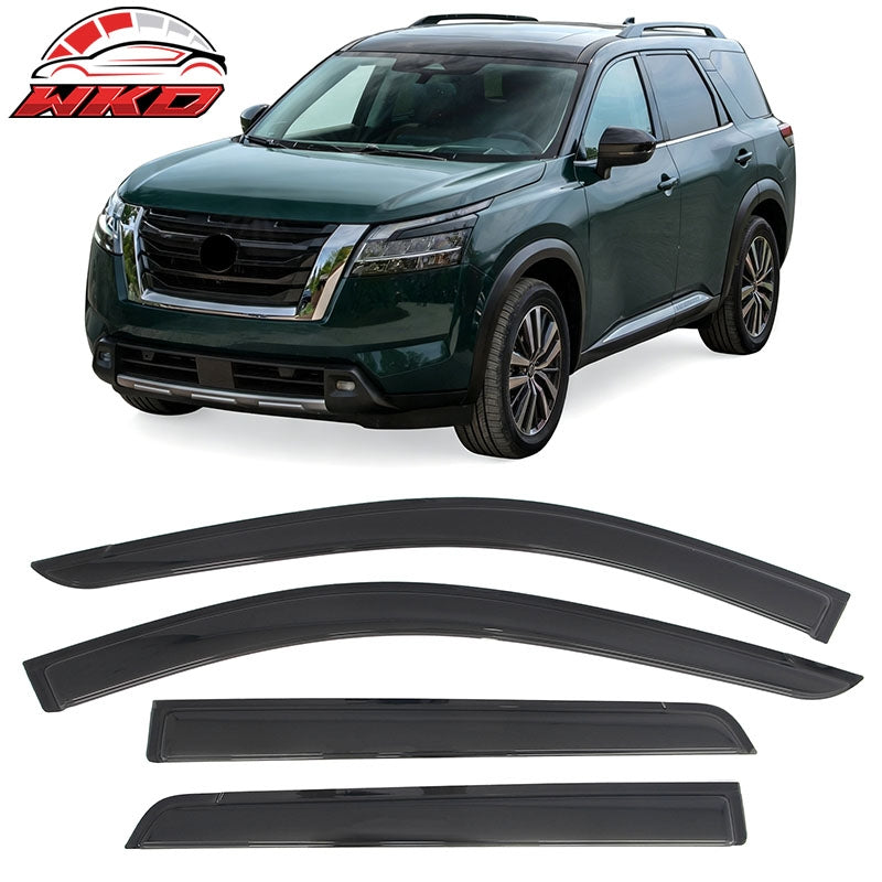 Wholesale 22-26 Nissan Pathfinder R53 Tape-on Window Visors Rain Guards Deflectors