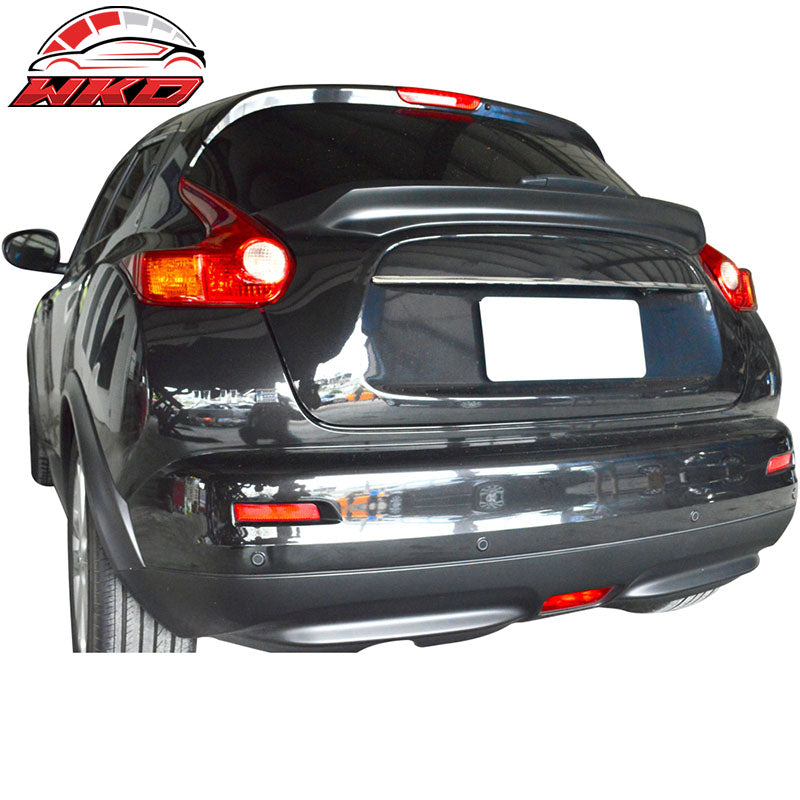Fits 15-17 Nissan Juke IKON Style Rear Duckbill Trunk Spoiler Wing Unpainted ABS
