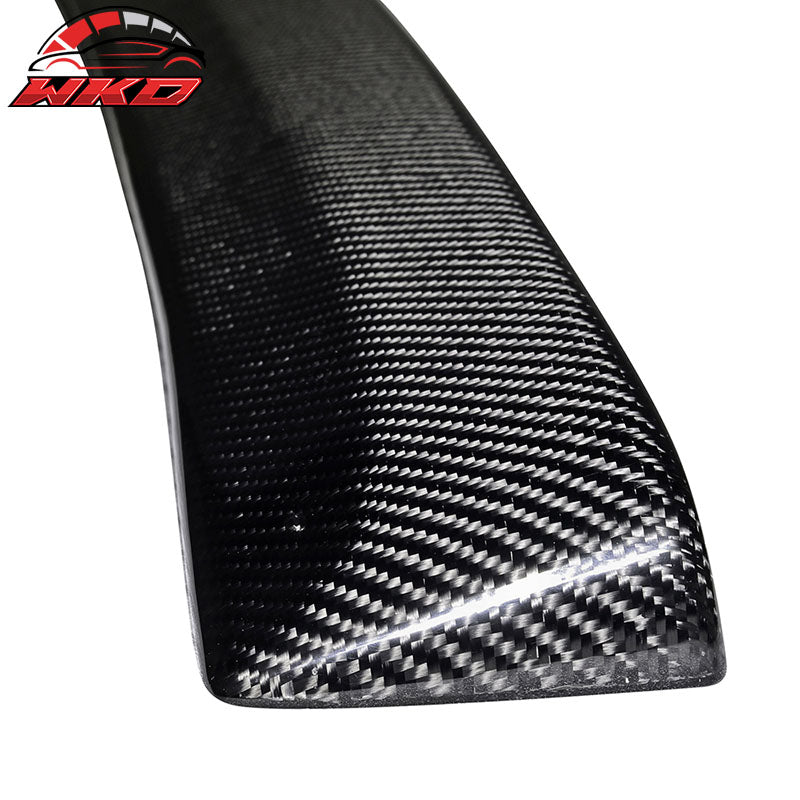 Fits 03-08 Nissan 350Z RS Style Rear Roof Window Spoiler Wing Matte Carbon Fiber