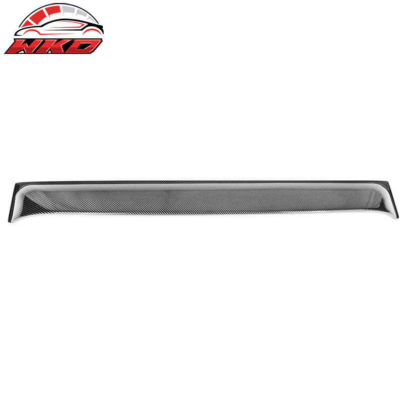 Fits 09-20 Nissan 370Z Coupe Rear Window Roof Spoiler Visor Carbon Fiber Print
