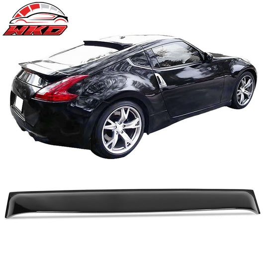 Wholesale 09-20 Nissan 370Z Coupe Rear Window Roof Spoiler Visor Wing PP Gloss Black