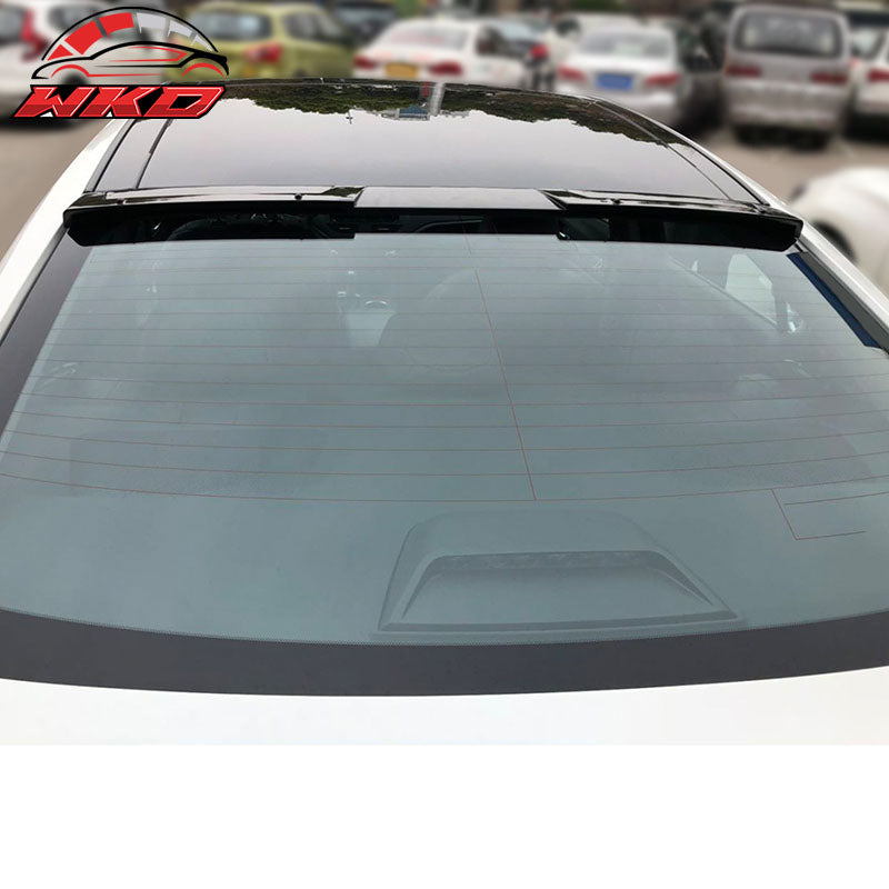 For 19-25 Nissan Altima IKON Rear Window Roof Spoiler Visor Wing Matte Black ABS