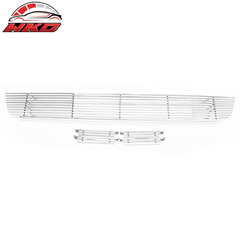 Wholesale 08-10 Nissan Rogue Chrome Billet Style Front Lower Grille Stainless Steel