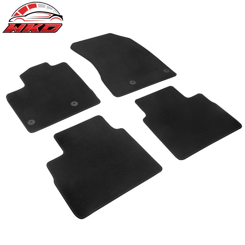Fits 21-26 Nissan Rogue Black Nylon Floor Mats Custom Carpets Liners Front &Rear