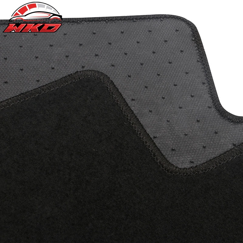Fits 21-26 Nissan Rogue Black Nylon Floor Mats Custom Carpets Liners Front &Rear