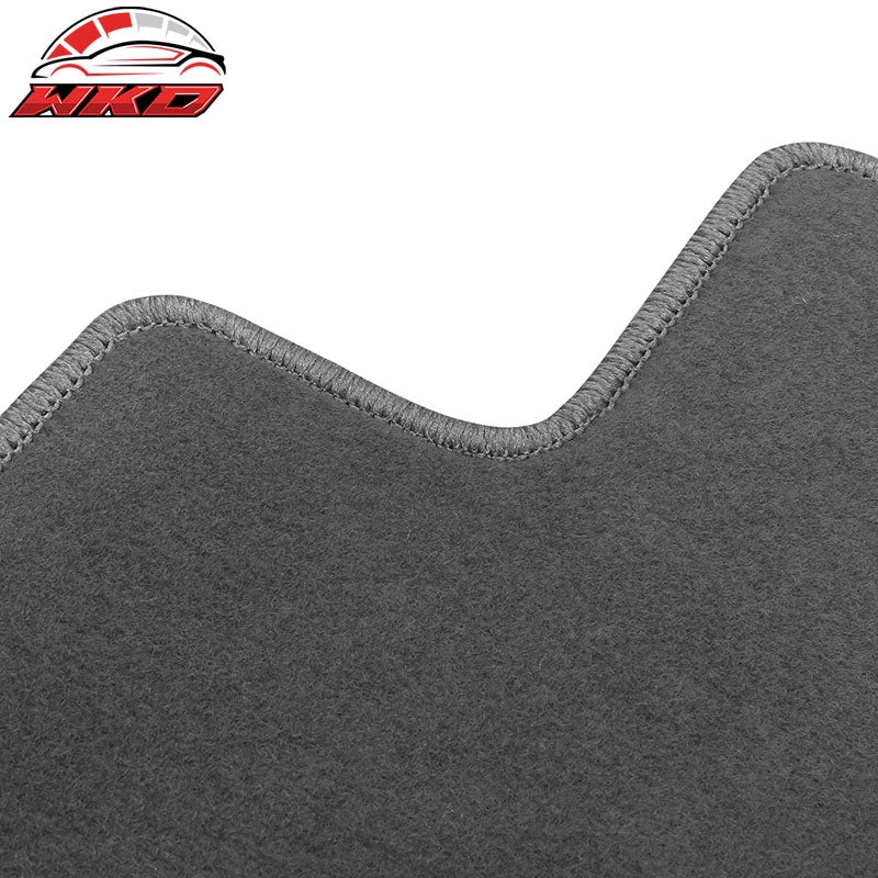 Fits 21-26 Nissan Rogue Gray Nylon Floor Mats Custom Carpets Liners Front & Rear