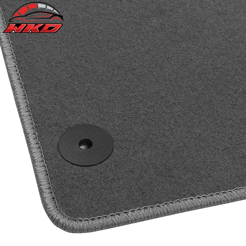 Fits 21-26 Nissan Rogue Gray Nylon Floor Mats Custom Carpets Liners Front & Rear