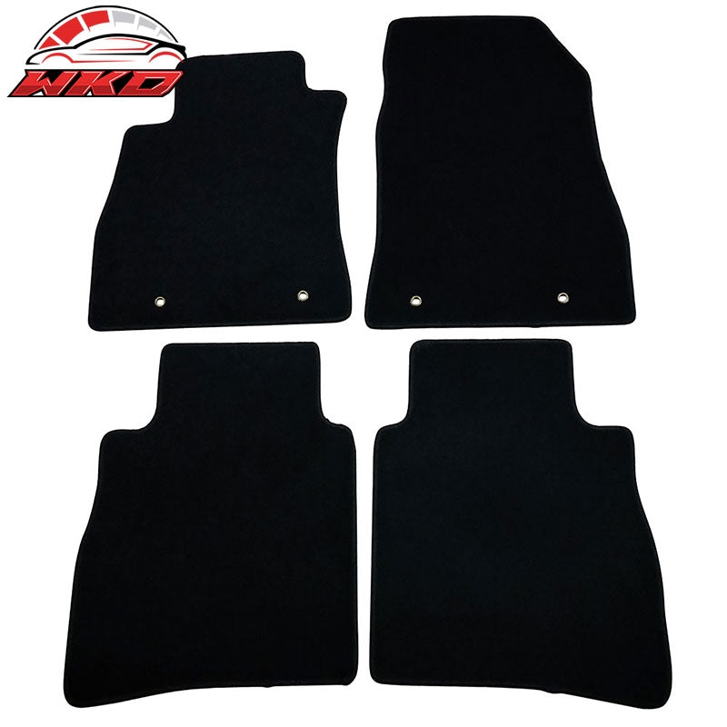 Wholesale 13-19 Nissan Sentra 4PC Front Rear Floor Mats Anti-slip Carpets Nylon Black