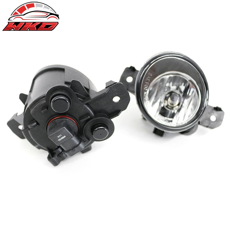 Fits 04-15 Nissan Sentra Front Bumper Driving Fog Lights Lamps Clear Lens