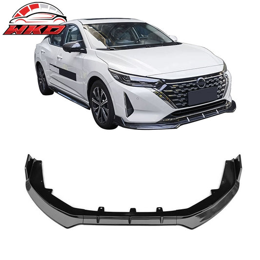 Wholesale 24-25 Nissan Sentra IKON Front Bumper Lip Spoiler PP Carbon Fiber Print 3PCS