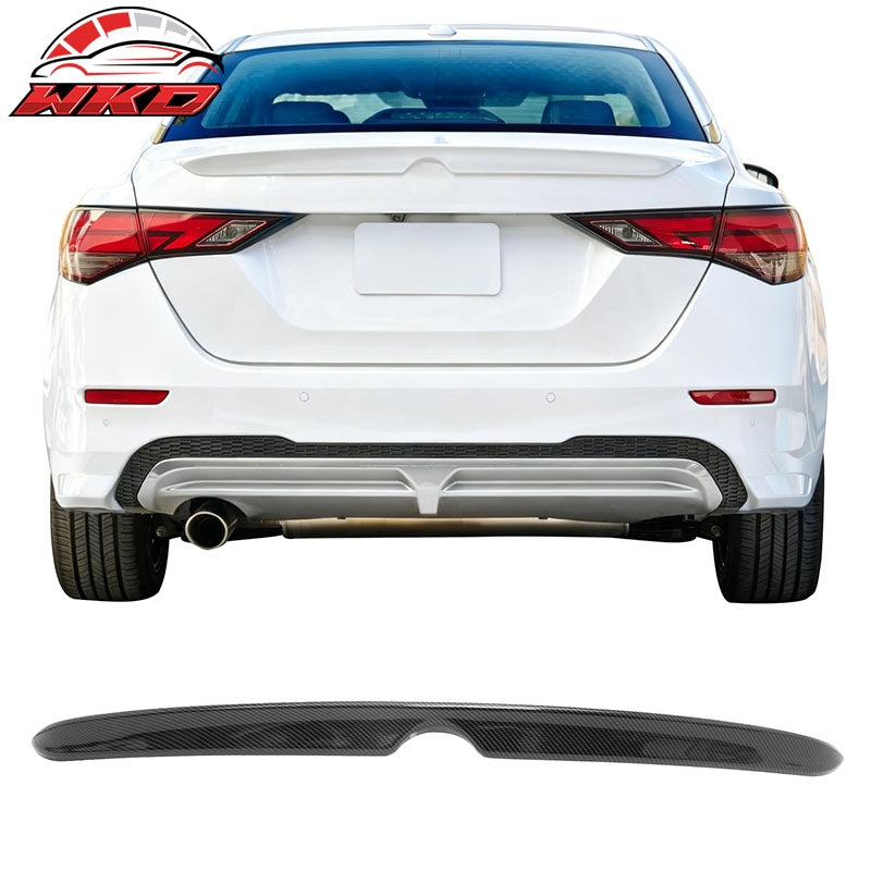 Wholesale 20-25 Nissan Sentra SR Style Carbon Fiber Print Rear Trunk Spoiler Wing ABS