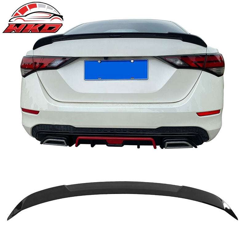 Wholesale 20-25 Nissan Sentra Sedan 4-Door IKON Rear Trunk Spoiler ABS Gloss Black