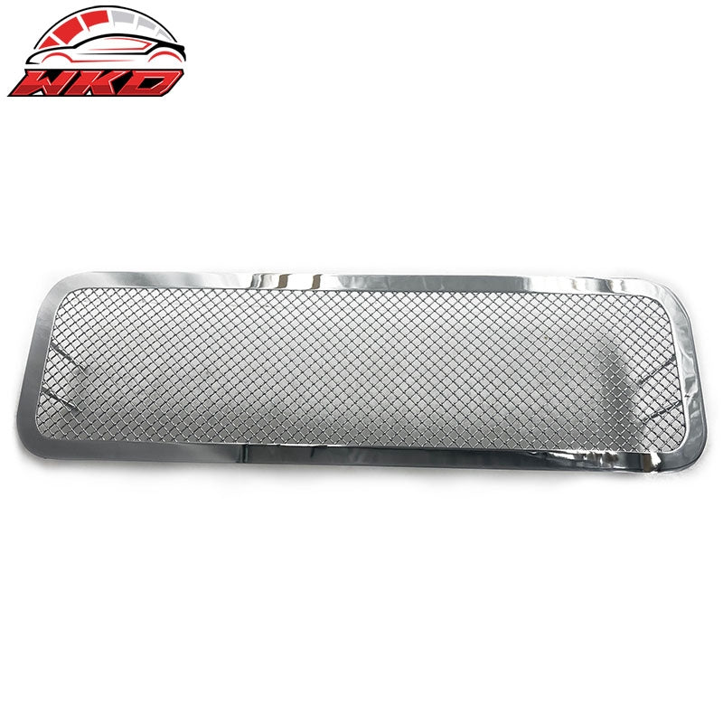 Wholesale 08-15 Nissan Titan & Armada Mesh Style Front Bumper Lower Grille Chrome - Wikond Auto