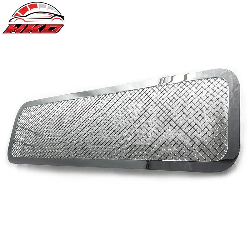 Wholesale 08-15 Nissan Titan & Armada Mesh Style Front Bumper Lower Grille Chrome - Wikond Auto