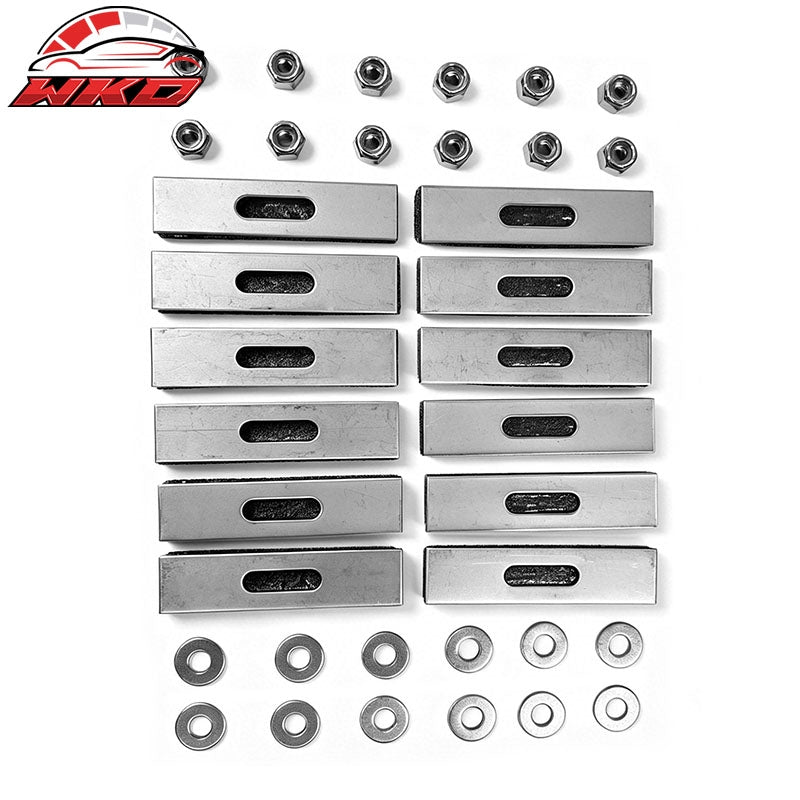 For 2008-2015 Nissan Titan Mesh Style Front Bumper Grille Chrome Stainless Steel