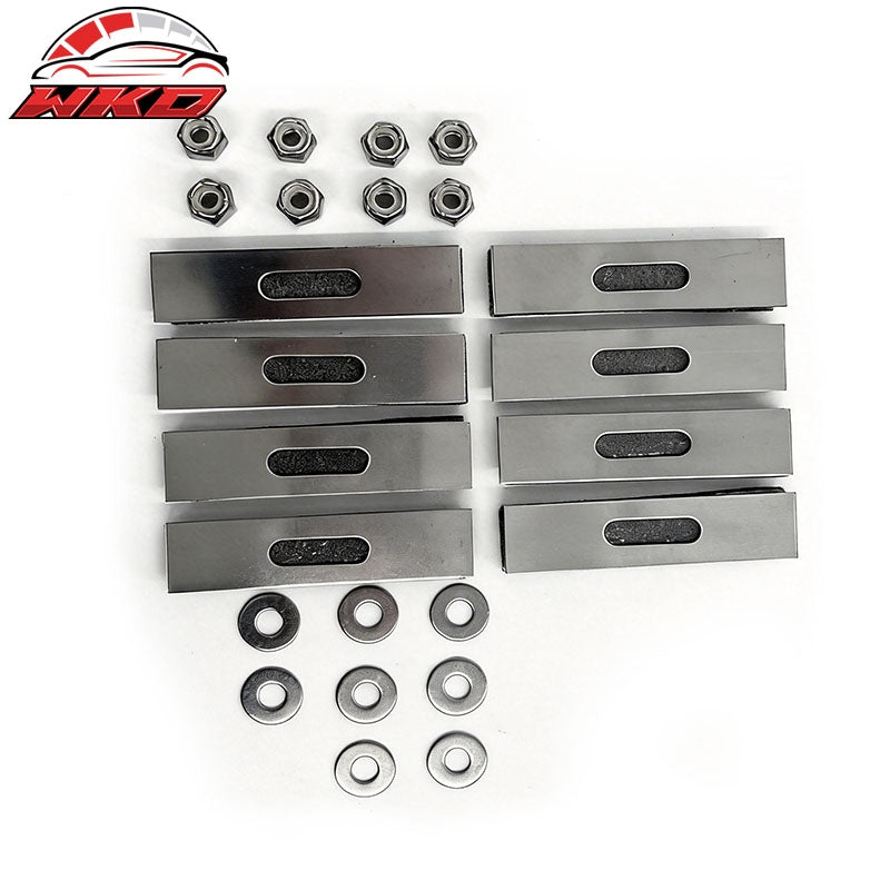 Fits 2008-2015 Nissan Titan Mesh Oval Style Front Upper Grille Insert Chrome