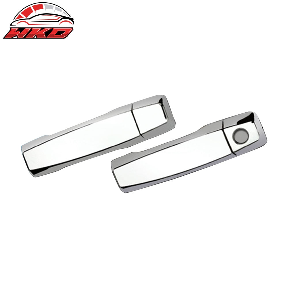 Wholesale 04-16 Nissan Titan & XD 4PC Front Rear Door Handle Cover W/1-Keyhole Chrome