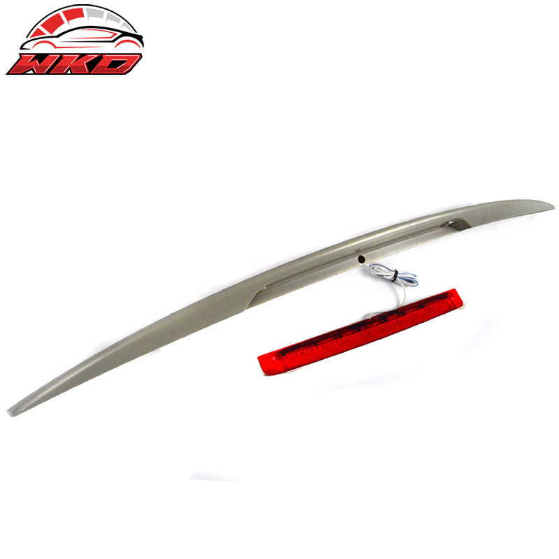 Fits 16-23 Nissan Maxima 8th A36 OE Style Trunk Spoiler W/LED Brake Unpainted