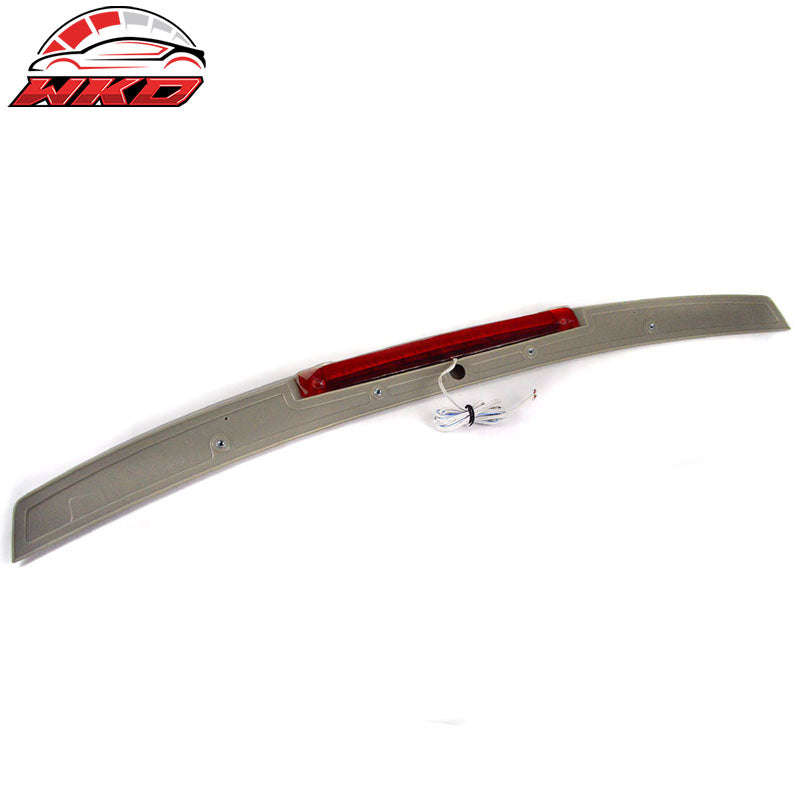 Fits 16-23 Nissan Maxima 8th A36 OE Style Trunk Spoiler W/LED Brake Unpainted