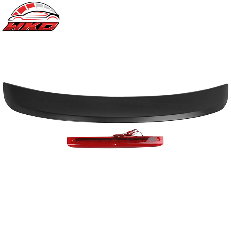 Fits 16-23 Nissan Maxima 8th A36 OE Style Trunk Spoiler W/LED Brake Unpainted