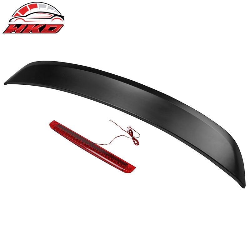 Fits 16-23 Nissan Maxima 8th A36 OE Style Trunk Spoiler W/LED Brake Unpainted