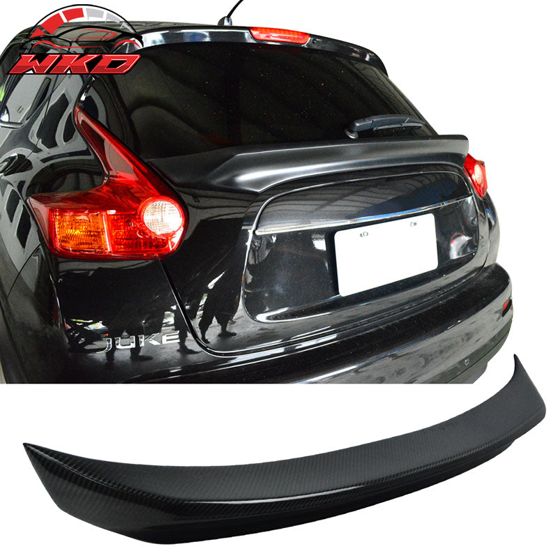 Fits 15-17 Nissan Juke F15 IKON Style Trunk Spoiler Wing - Matte Carbon Fiber