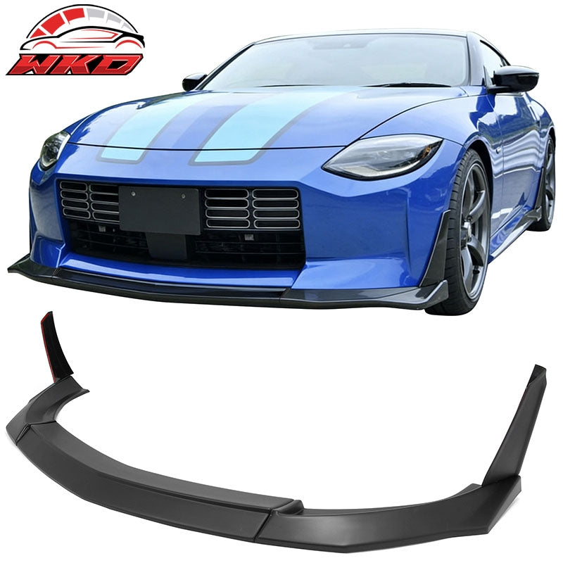 Wholesale For 23-26 Nissan Z VRS Front Bumper Lip Chin Spoiler W/ Winglet Matte Black ABS
